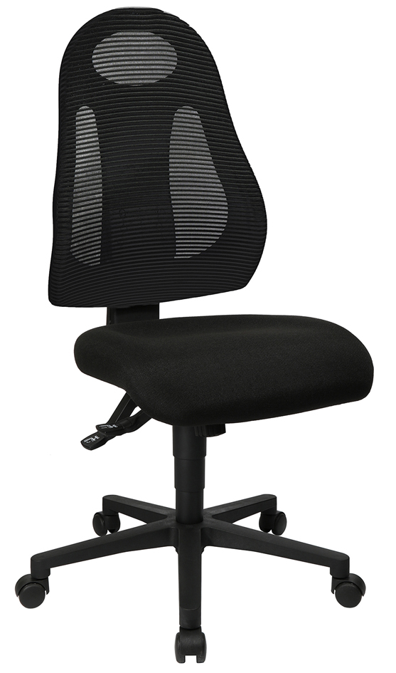 Topstar Chaise de bureau pivotante 'Free Art', anthracite