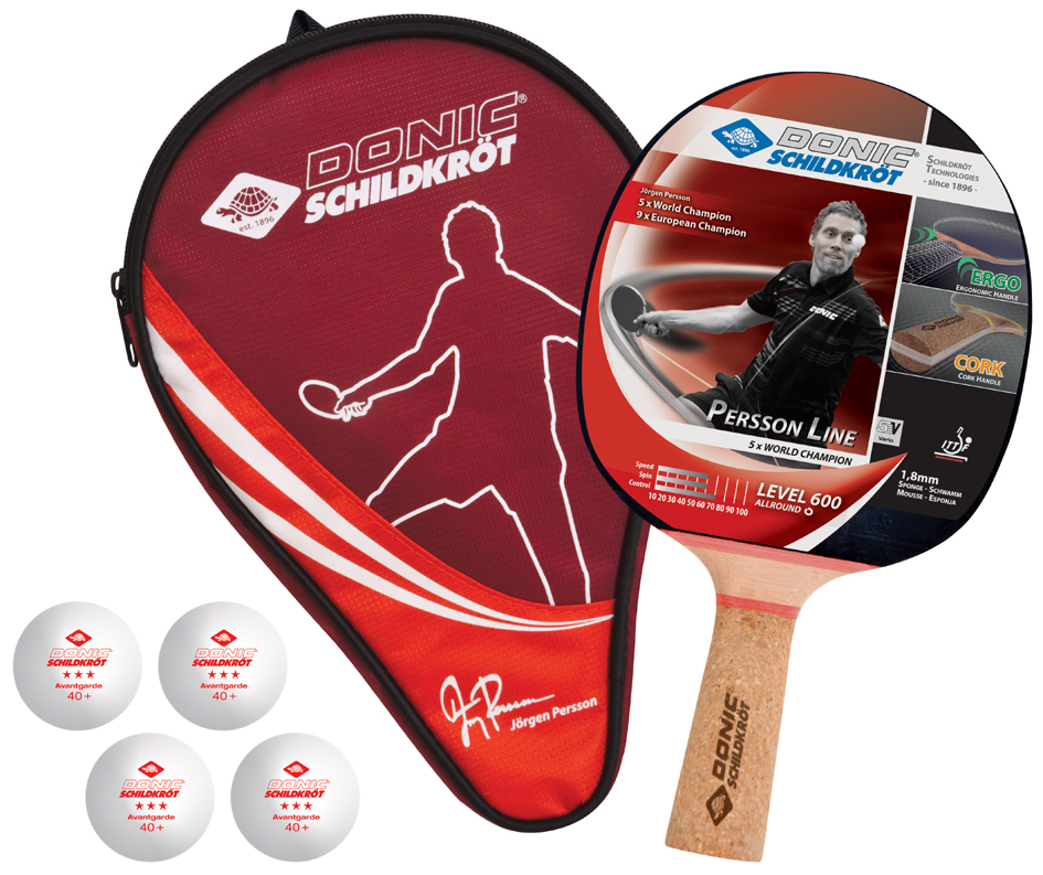 DONIC SCHILDKRÖT Kit cadeau tennis de table 'Persson 600'