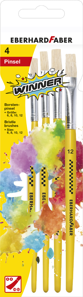 Set de pinceaux brosse WINNER, sous blister