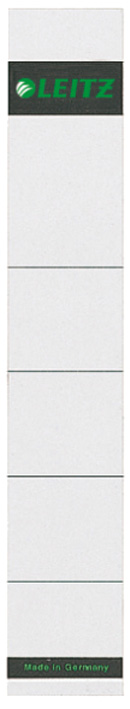 LEITZ Etiquette pour dos de classeur, 32 x 190 mm, carton