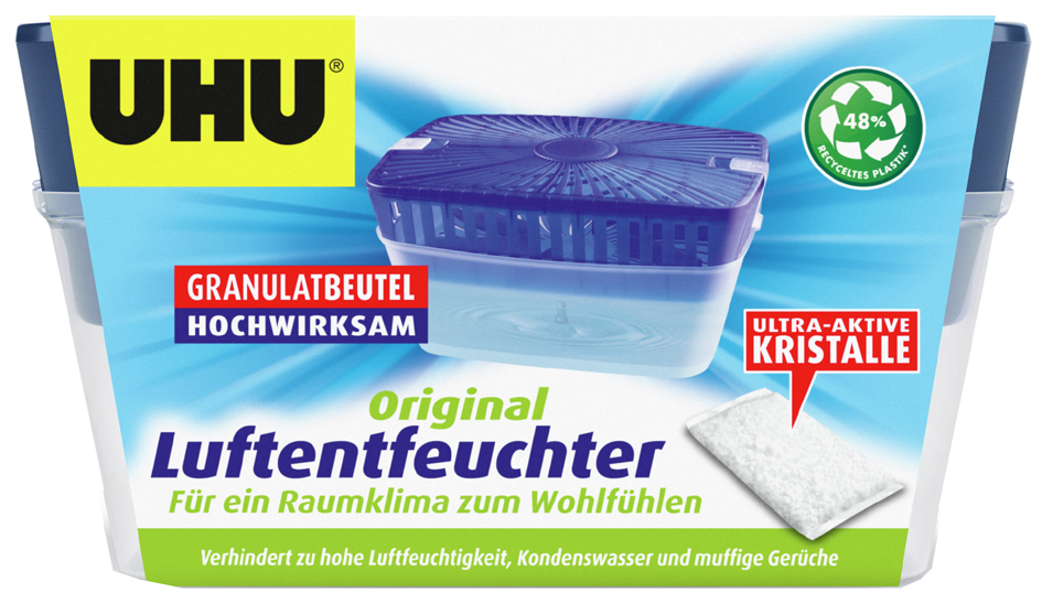 UHU Déshumidificateur, sachet de recharge, 1.000 g