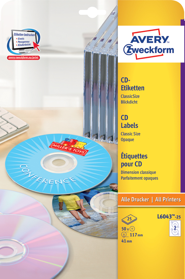 Etiquettes CD / DVD