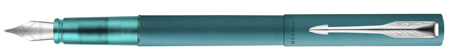 PARKER Stylo plume VECTOR XL, bleu sarcelle mat métallisé