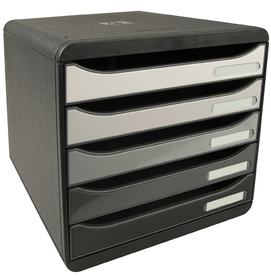 EXACOMPTA Module de classement BIG-BOX PLUS, 5 tiroirs,