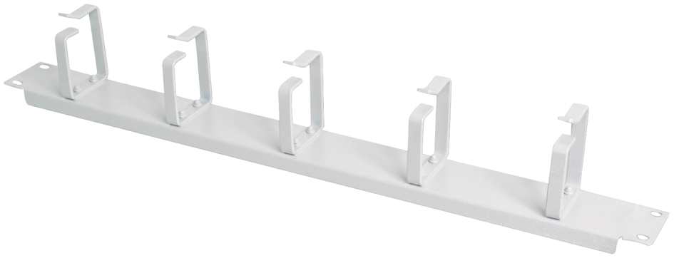DIGITUS Panneau guide-câble 19', 1U, 5 étriers guide-câble