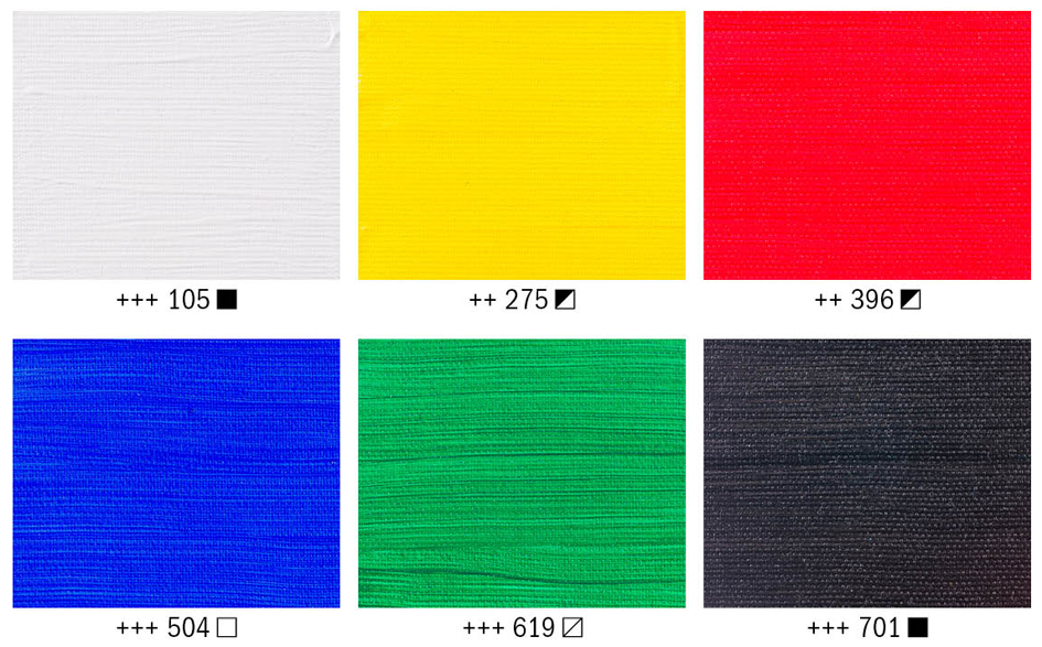 Aperçu des couleurs