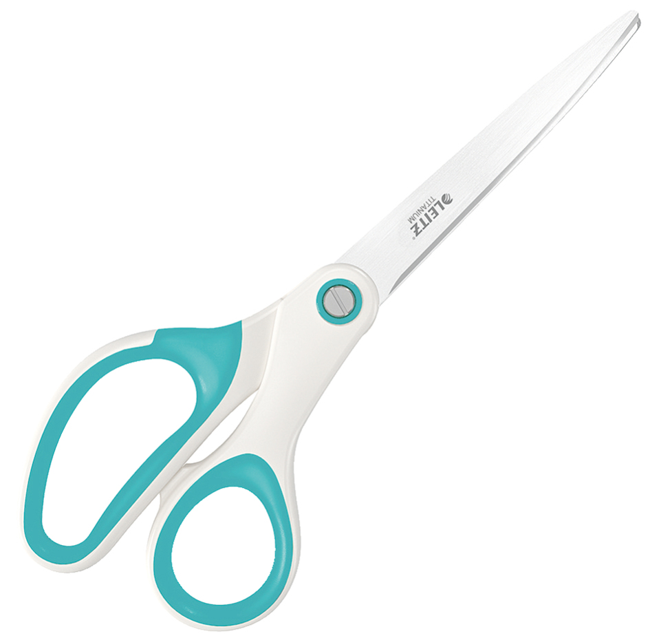 LEITZ Ciseaux WOW Titan, Longueur: 205 mm (8'), menthe