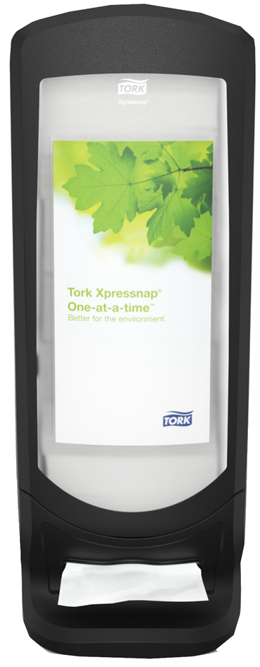 TORK Xpressnap Serviette, 213 x 165 mm, noir