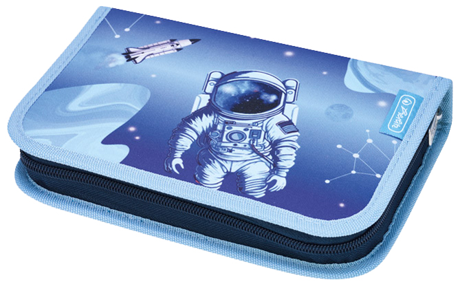 herlitz Étui scolaire 'Cosmic Explorer', 31 pièces