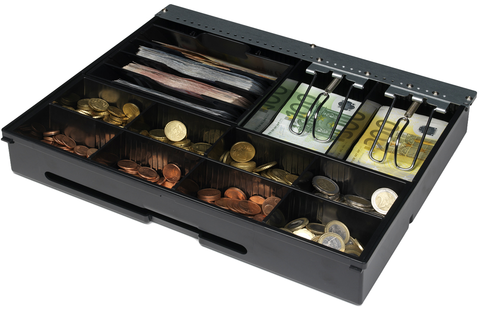 Safescan Garniture pour tiroir-caisse '4141 T2', noir