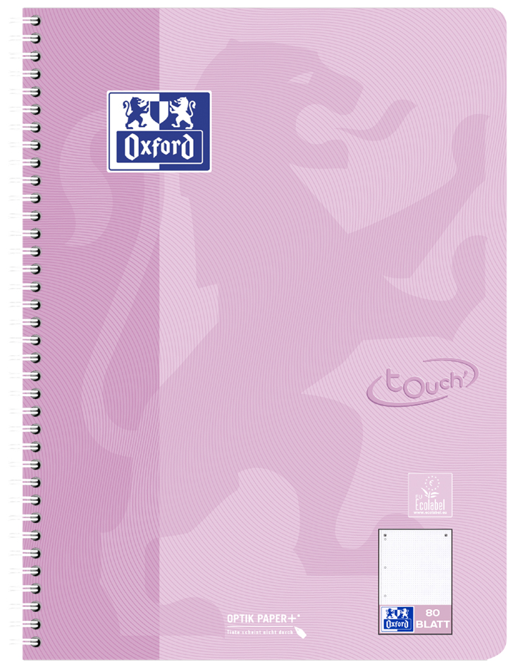 Cahier TOUCH pastel, rose