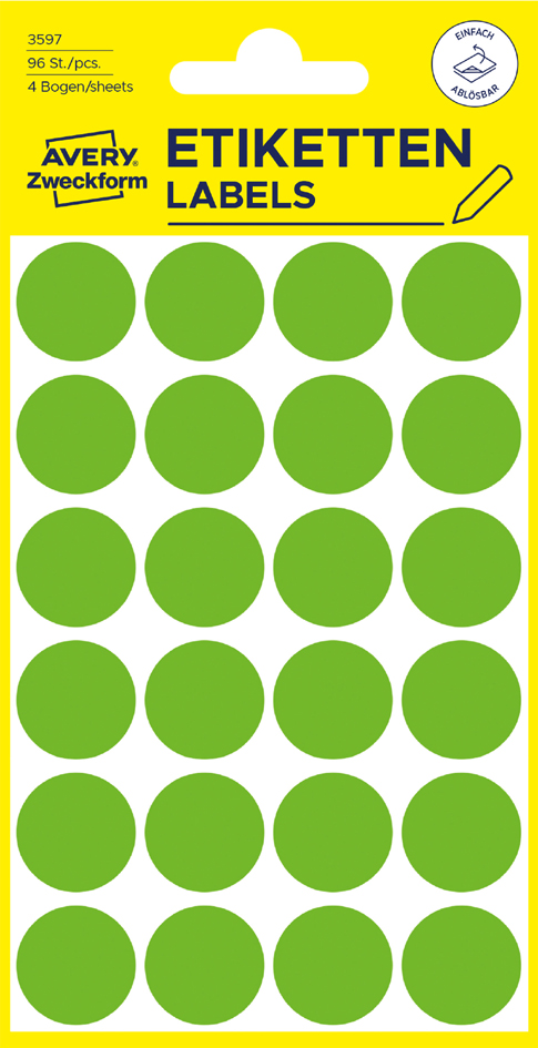 Visuel de réference: Pastilles de signalisation 18 mm