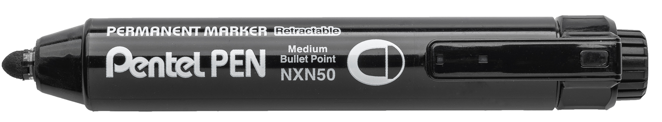 Pentel Marqueur permanent NXN50 rétractable, noir