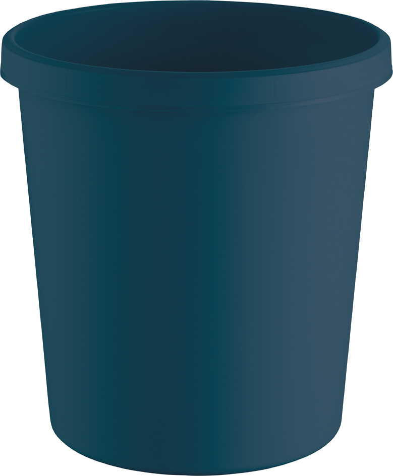 helit Corbeille à papier 'the green german', 18 L, bleu