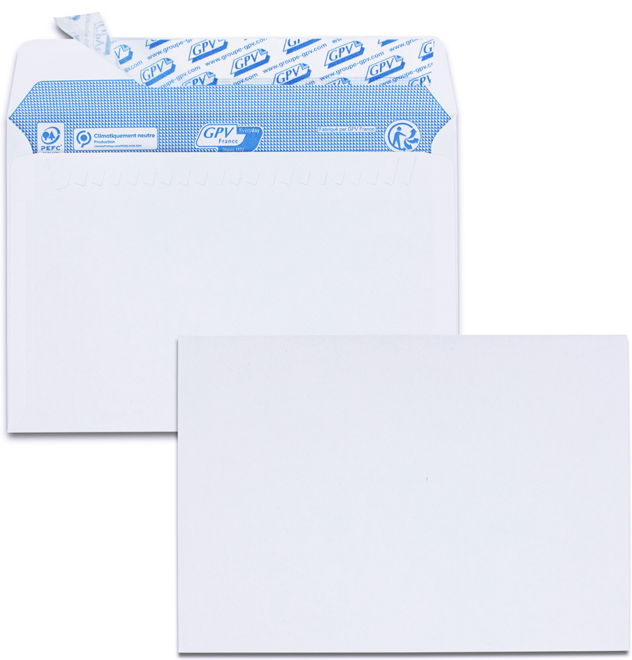 Visuel de référence: Enveloppes Office, sans fenêtre