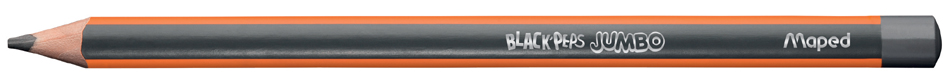 Maped Crayon de papier BLACK'PEPS JUMBO, degré de dureté: HB