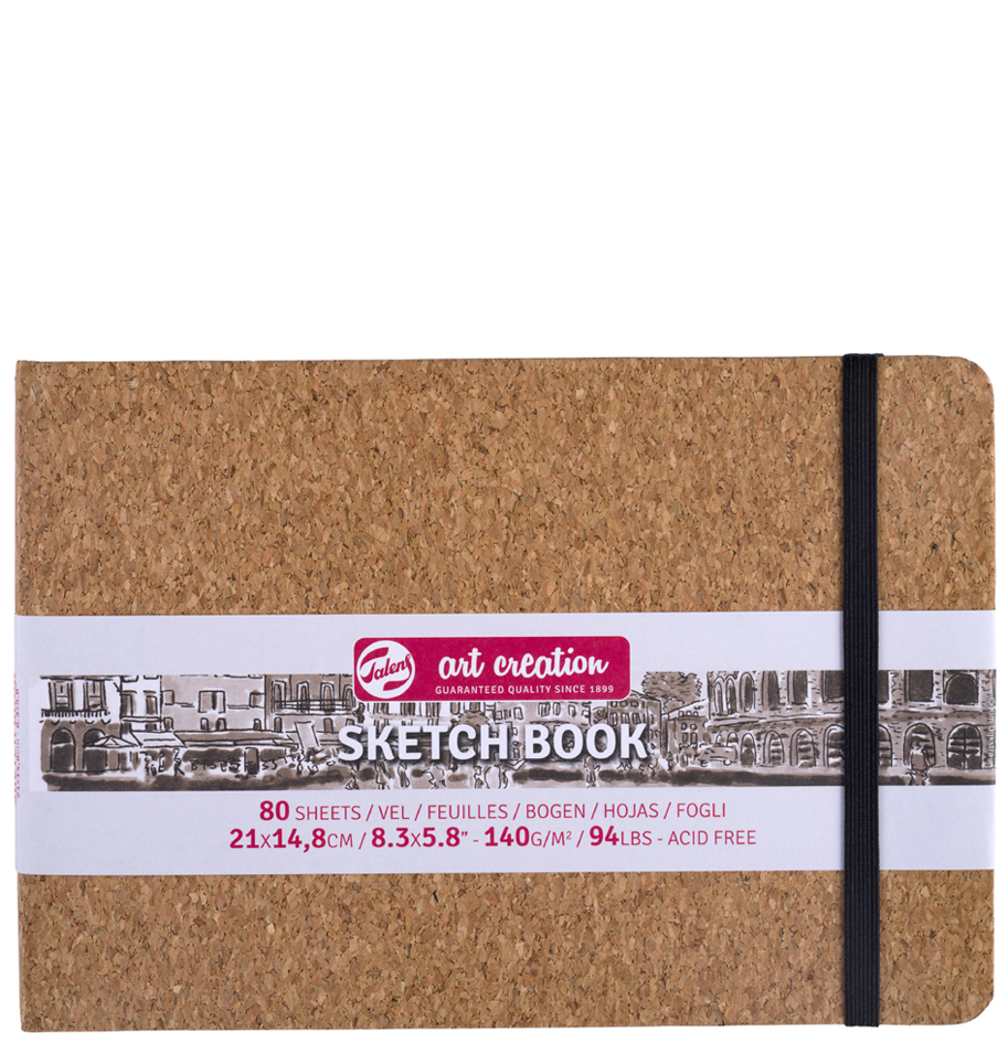 Visuel de référence : carnet de croquis, liège