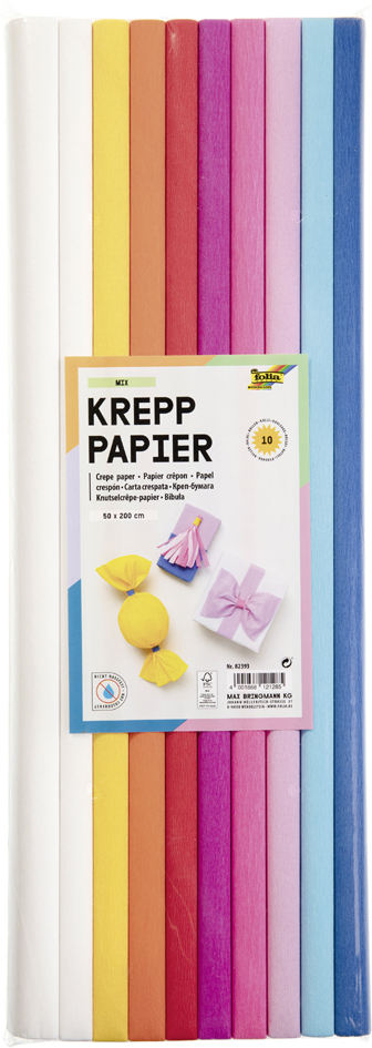 Papiers crépon, sets