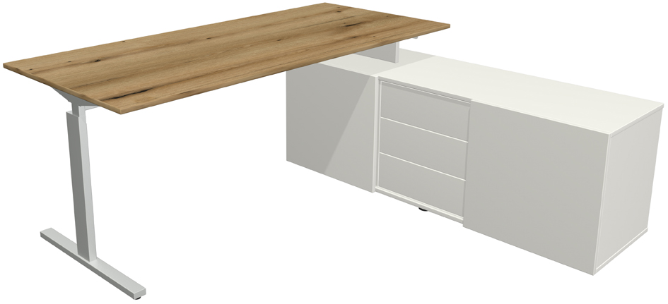 kerkmann Bureau complet 'Form 2', érable