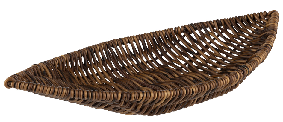 APS Corbeille à pain COVE, bateau, 300 x 150 mm, marron