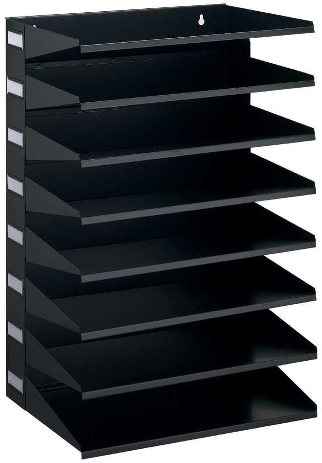 DURABLE Station de tri Business, 8 compartiments, noir