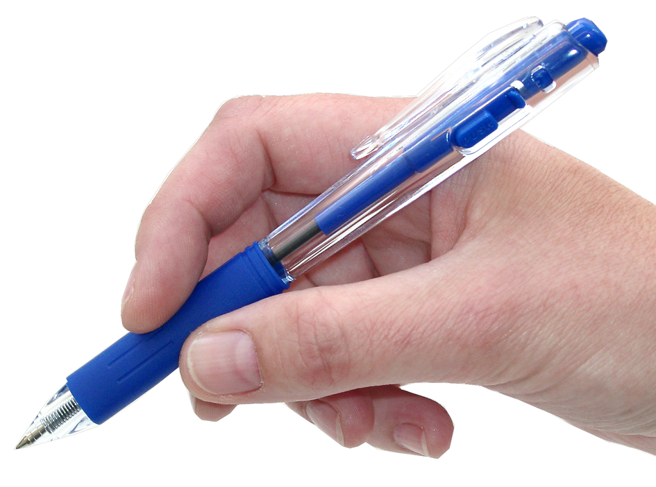 Stylo à bille rétractable BK417, application