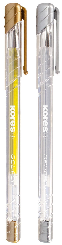 Stylo roller à encre gel "K11 Metallic", couleurs