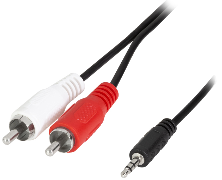 Câbles audio, RCA fiche jack