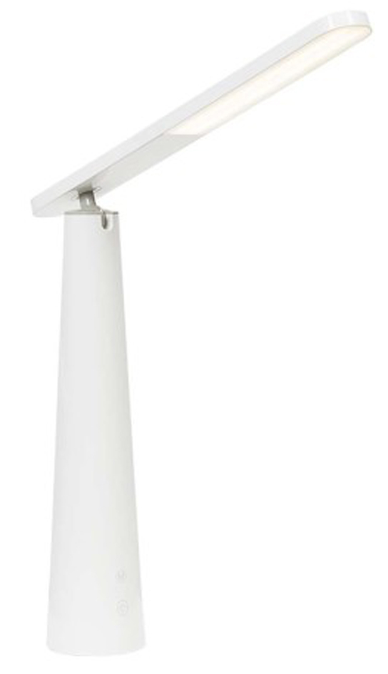 ALBA Lampe de bureau LED rechargeable 'LEDTUBE', blanc