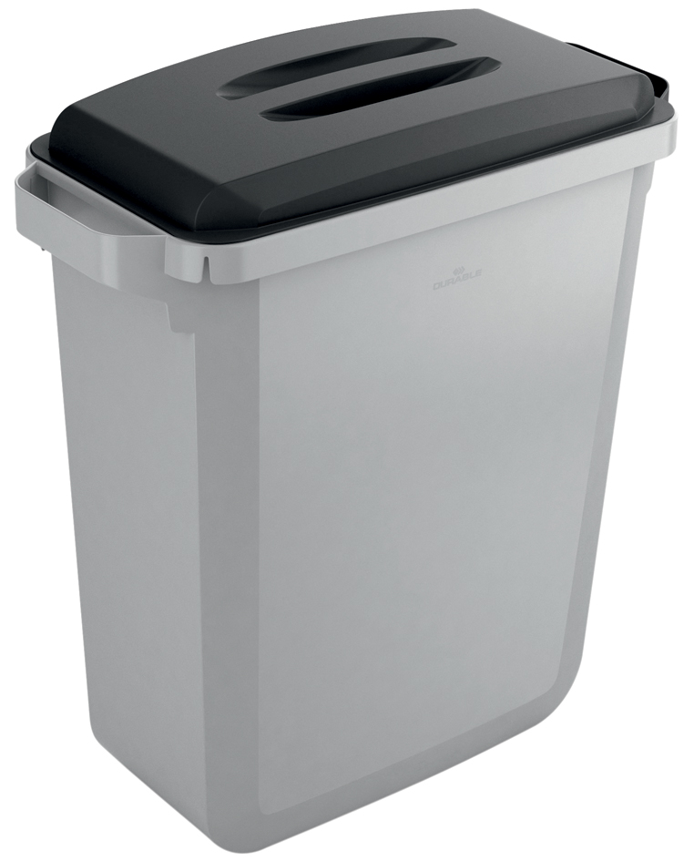 Conteneur à déchets DURABIN ECO 60, avec couvercle en option