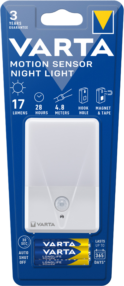 Lumière d'orientation à LED "Motion Sensor Night Light", pack de 1