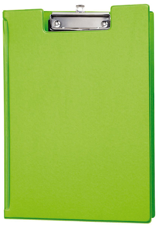 MAUL Porte-bloc à pince, plastifié, A4, vert clair
