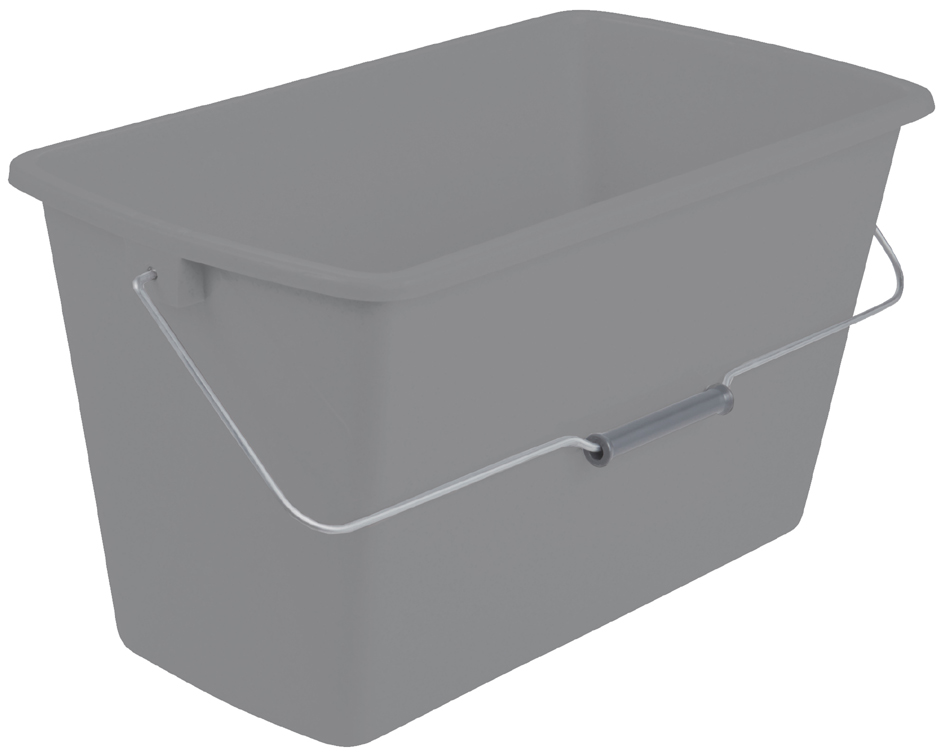 keeeper Seau de ménage 'bent', rectangulaire, nordic-grey