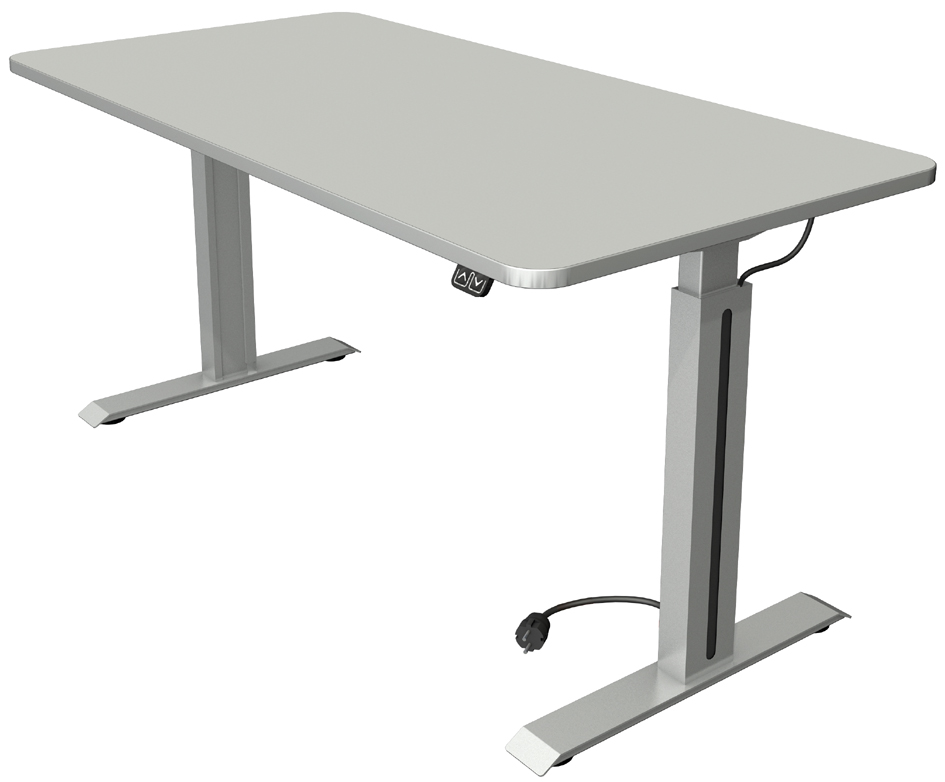 Visuel de référence : Bureau assis/debout "Move 1 Style" avec tiroir sous-table en option