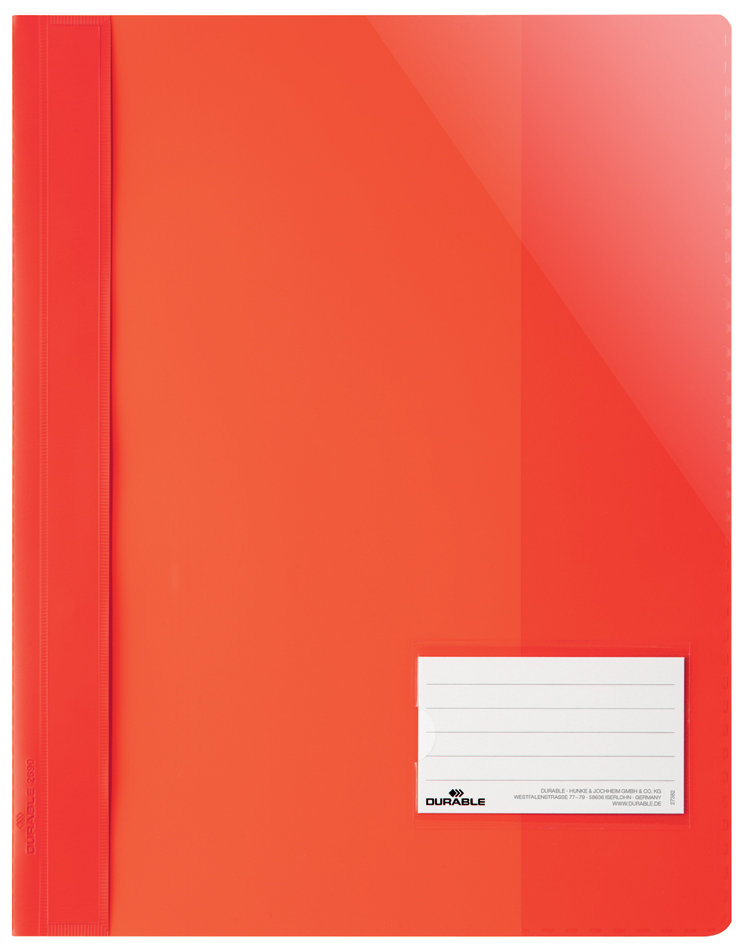 Format A4, PVC - couverture transparente