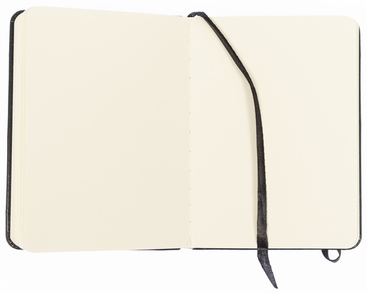 Vue détaillée : papier et signet