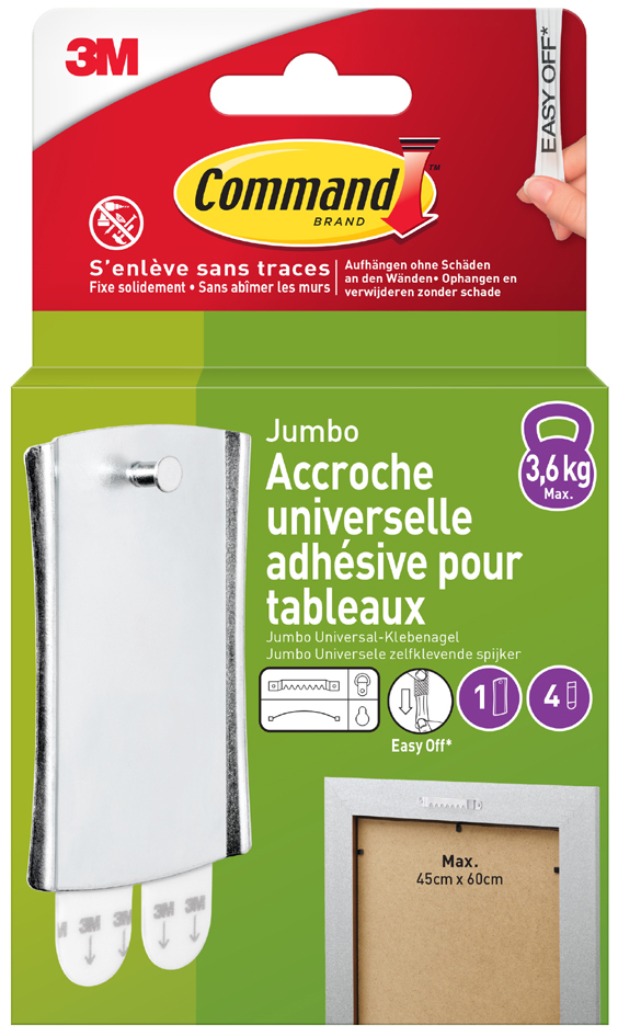 Accroches adhésives pour cadres