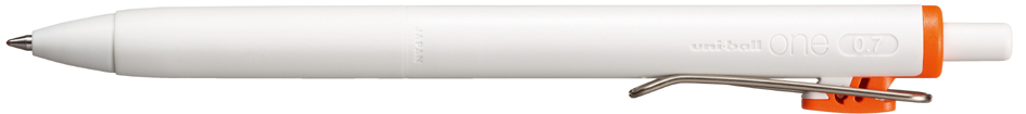 uni-ball Stylo roller encre gel one UMNS/07, mandarine