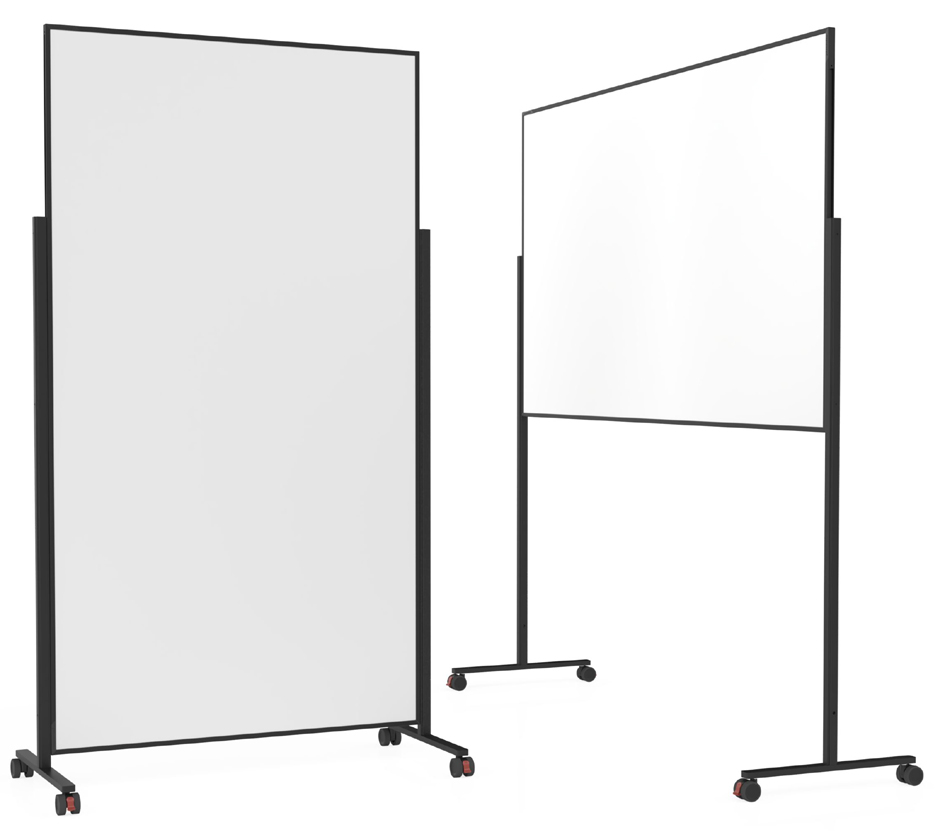 magnetoplan Tableau blanc design Vario, Black Edition