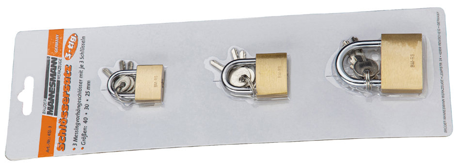 Jeu de cadenas, emballge