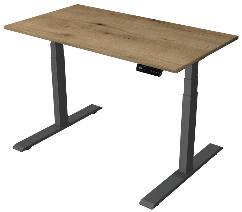 kerkmann Bureau assis-debout Smart Office, anthracite