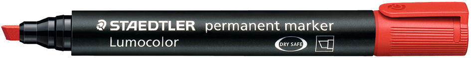 Marqueur permanent Lumocolor 350, rouge