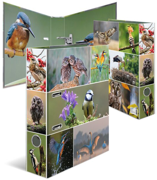 HERMA Classeur à levier 'Monde animal', Oiseaux