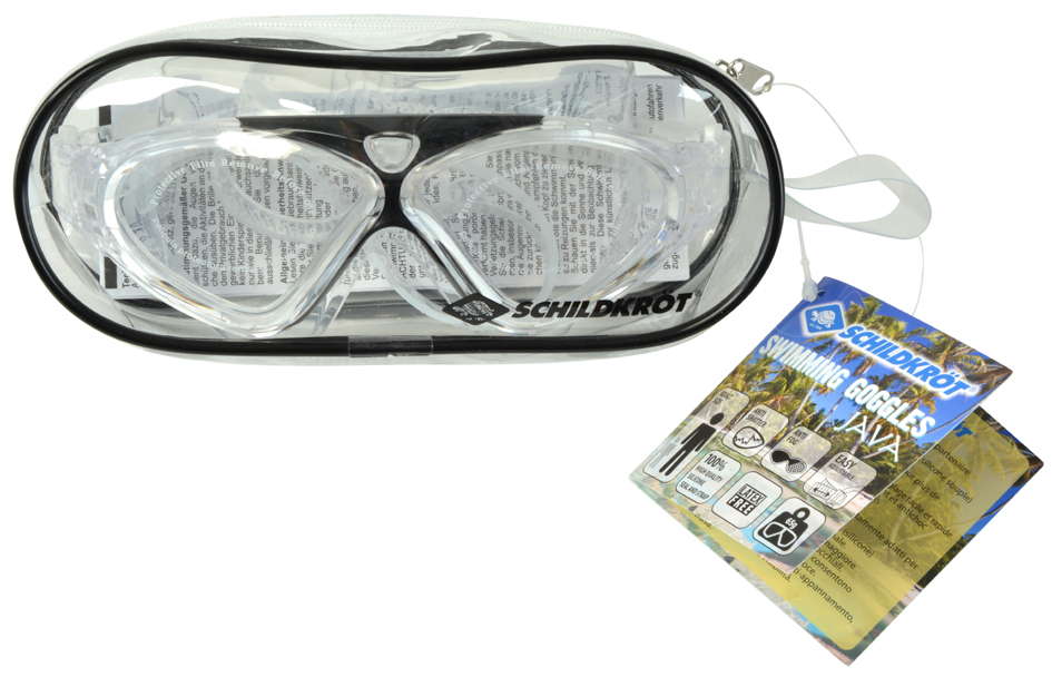 Lunettes de piscine pour adultes "Java", incl. étui