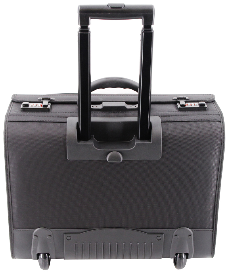 Valise pour pilotes rPET SAMAR, vue de dos
