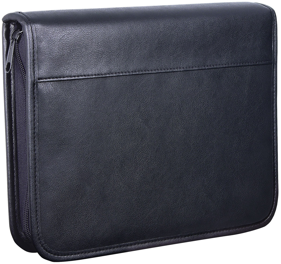 WEDO Porte-documents, A5, en similicuir, noir