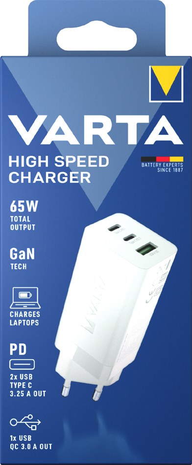 Adaptateur USB "High Speed Charger", emballage