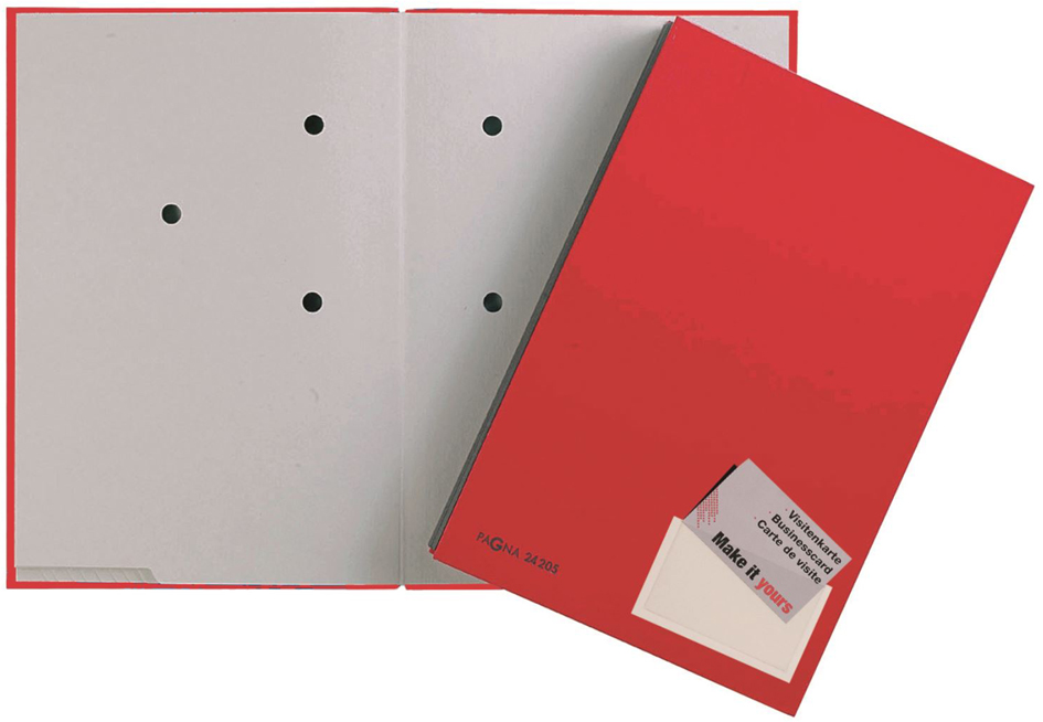 PAGNA parapheur Color, format A4, 20 compartiments, rouge