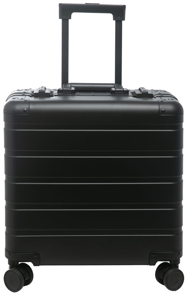 ALUMAXX Valise de voyage Overnight, entièrement en alu, noir