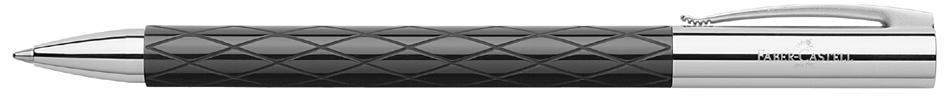 FABER-CASTELL Stylo à bille rotatif Ambition losange noir